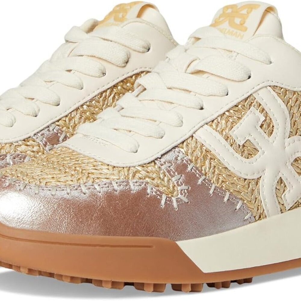 Women's Sneaker Leather Athletic Shoe Size 9 Lace-Up Casual Comfortable